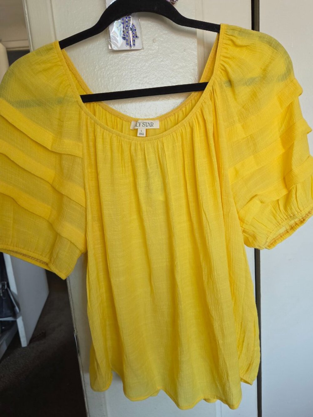 Yellow Lily star blouse